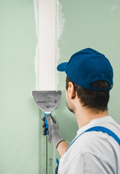 Гипрок SUPERFLOT: инструкция по работе со шпаклевкой | Gyproc